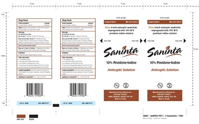 Image Of 81351-004-01 Swabstick Label (004 01   Saninta Pvp I   3 Swabsticks 4up V4)
